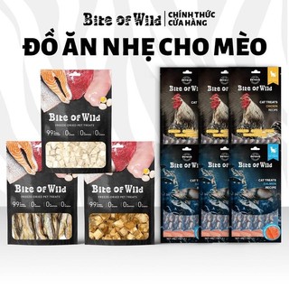 Súp thưởng bite of wild & thịt sấy bite of wild dành cho chó mèo