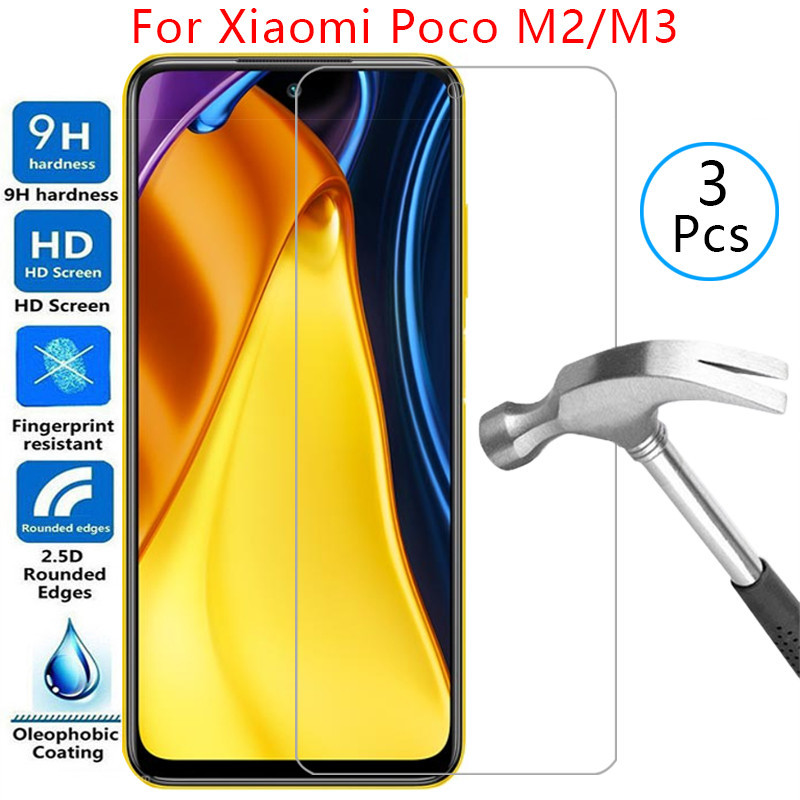 Ốp lưng cho Xiaomi poco m2 m3 pro 5g kính cường lực trên pocom3 m 2 3 2 m 3 m m2pro m3pro coque xiom