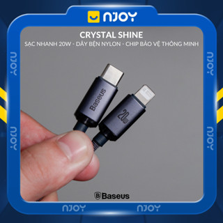 Cáp Sạc Nhanh 20W Trong Suốt Baseus Chân Cắm Type C Cho Điện Thoại iPhone 14 Pro Max 13 12