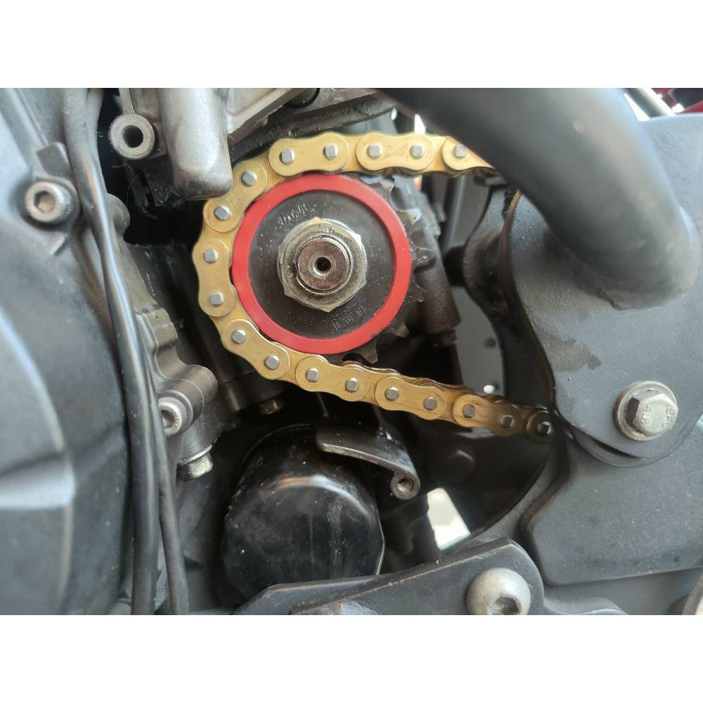 Arashi 525 Chain 16T Xe Máy Đệm Cao Su Phía Trước Bánh Xích Cho Xe HONDA CRF1000 Châu Phi Đôi / Phiê
