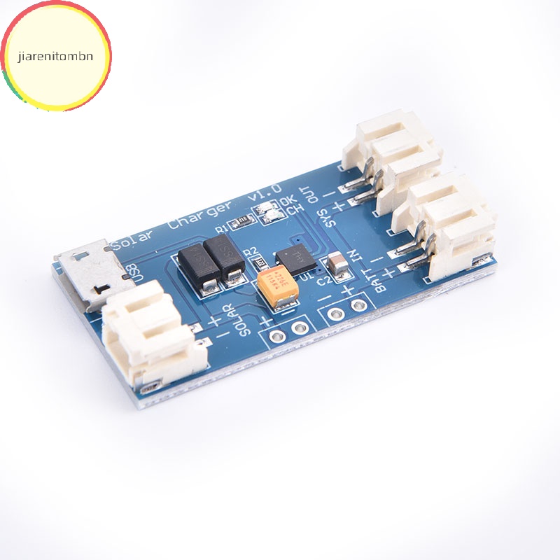 Jiarenitombn Mô Đun Sạc Pin Năng Lượng Mặt Trời mini lipo lithium usb cn3065 500madc4.4-6v vn
