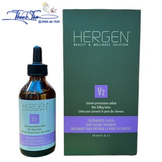 Tinh chất chống rụng kích thích mọc tóc Bes Hergen V2 Hair Falling Lotion 100ml ( New 2023 )