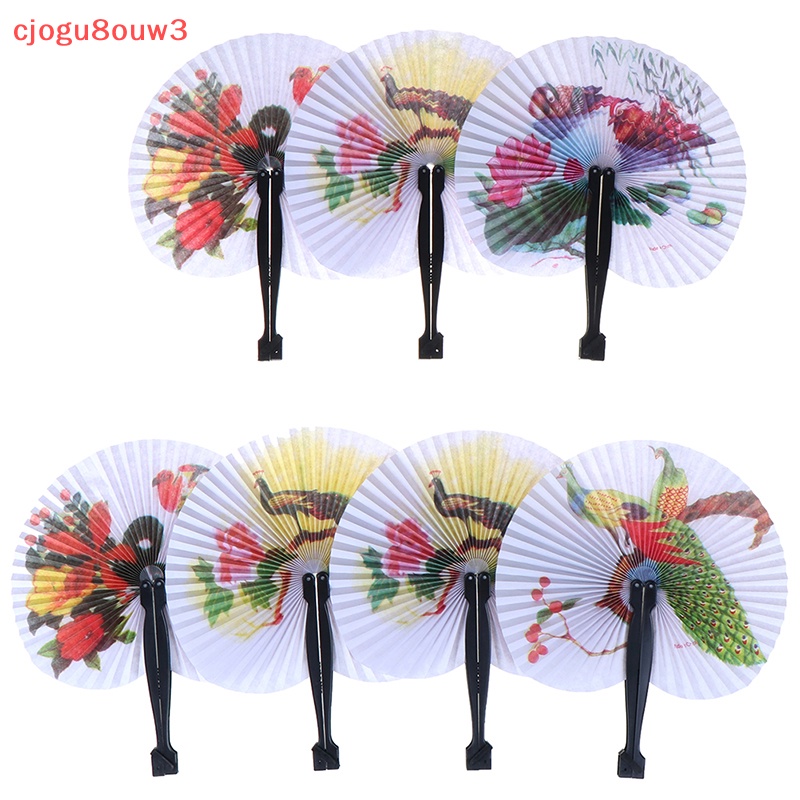 OOO mùa hè cầm tay Fan Trung Quốc gấp tay Fan in giấy trang trí quà tặng
UU