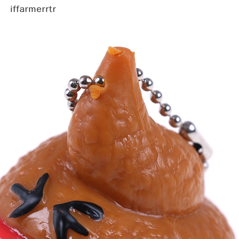 Móc Khóa Gắn Búp Bê Emoji Vui Nhộn Giảm Căng Thẳng