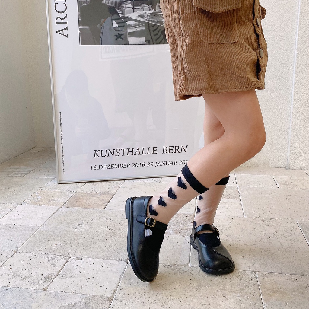 Giày Da Công Chúa Phong Cách Anh Quốc Cho Bé Gái