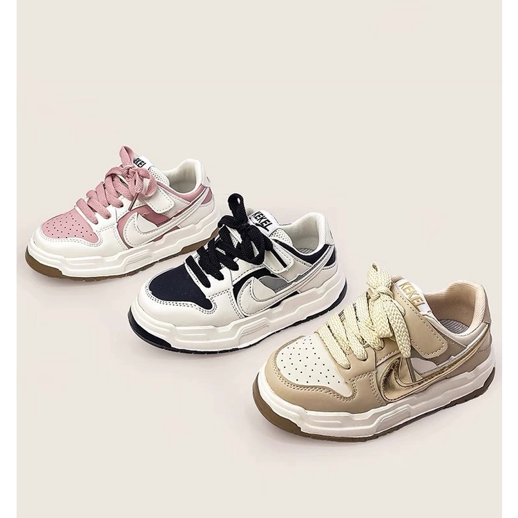 Giày thể thao cao cấp chất eva siêu nhẹ thoáng chân chống trơn cho bé trai bé gái - Giày Thể Thao phối màu cơ bản B02