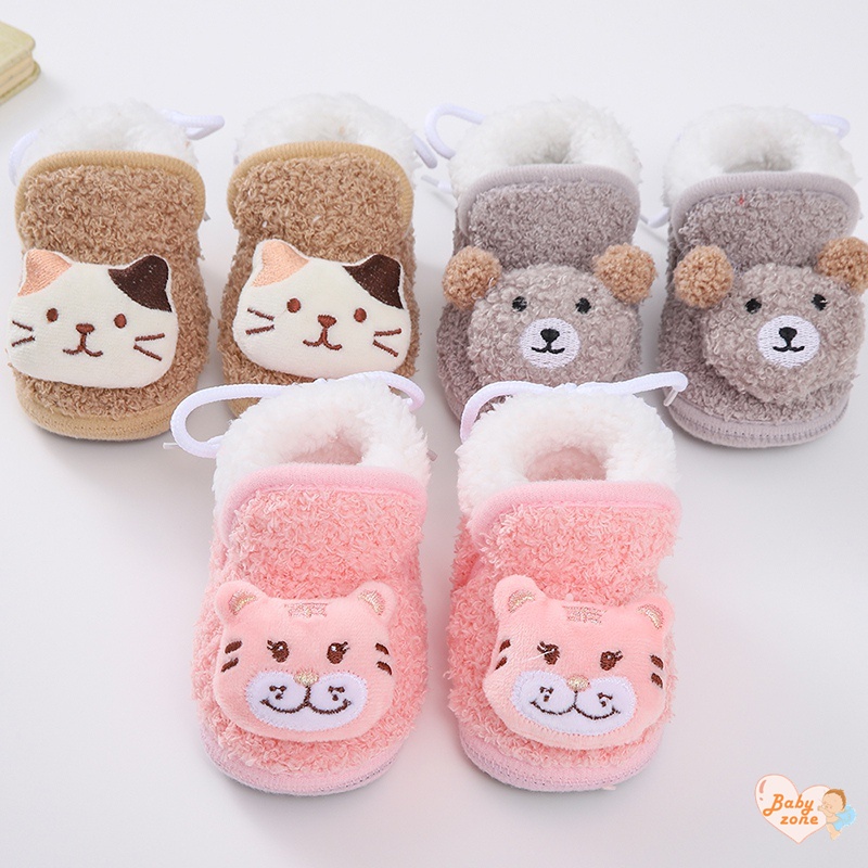 Giày cotton Quai DáN MềM MạI Cho Bé Sơ Sinh