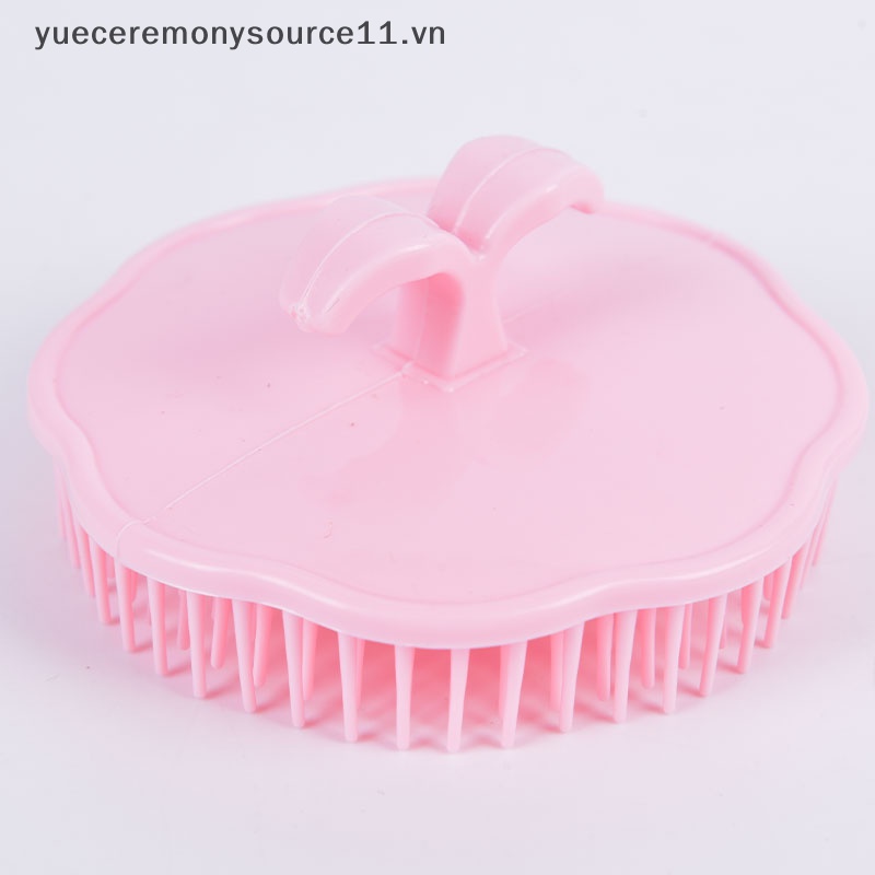 Bàn Chải Gội Đầu Lông Mềm Cán Dài Mát Xa Da Đầu Cho Người Lớn