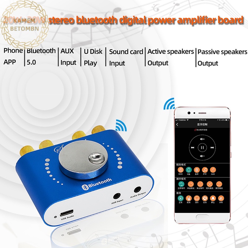 Bảng Mạch Khuếch Đại Âm Thanh hifi mini 5.0 tpa3116 Kênh 2.0 40w