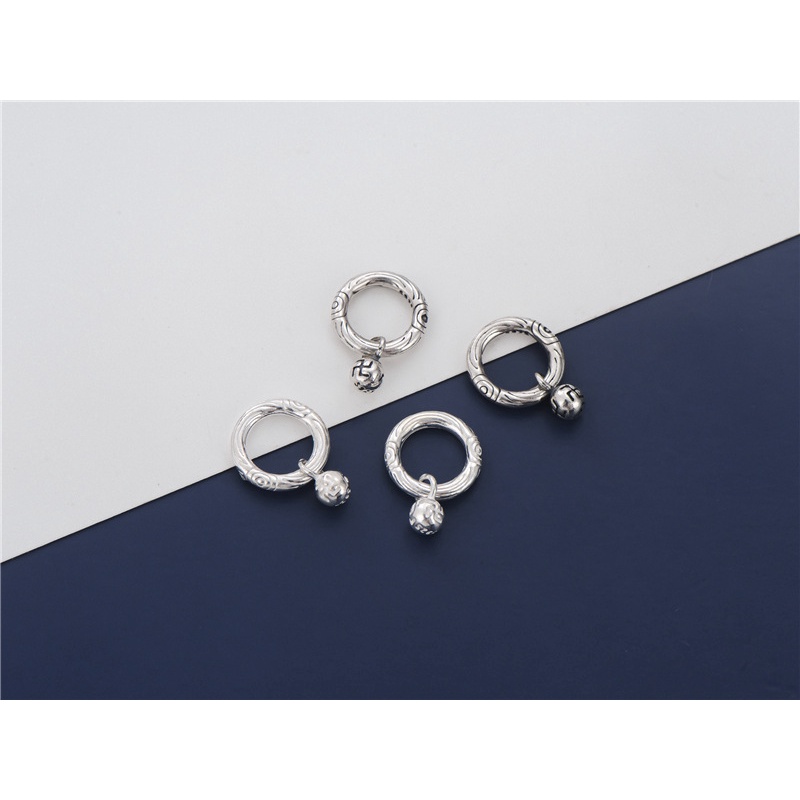 Mặt Dây Chuyền Bằng Bạc s925 Hình Đám Mây Phong Cách Tây Tạng diy