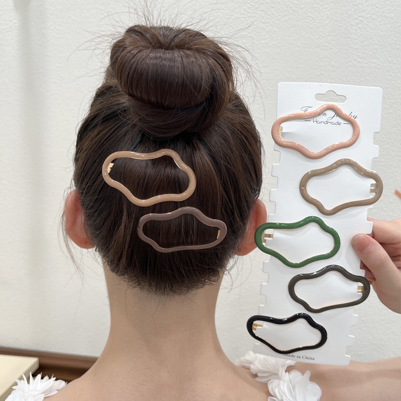 Kẹp Tóc bb Hình Đám Mây Khoét Rỗng Cho Phái Nữ