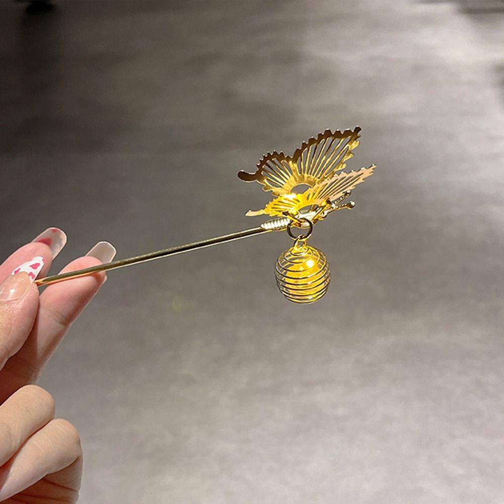 Jeniferdz Trâm Cài Tóc Tua Rua Đèn Lồng Phát Sáng Phong Cách Trung Hoa Cổ Điển Cho Đám Cưới / Sườn Xám