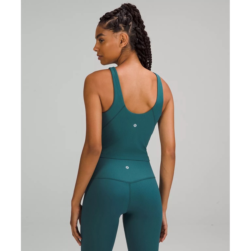 Áo Lulu Align Ribbed High-Neck Tank Áo thể thao yoga, gym, pilates