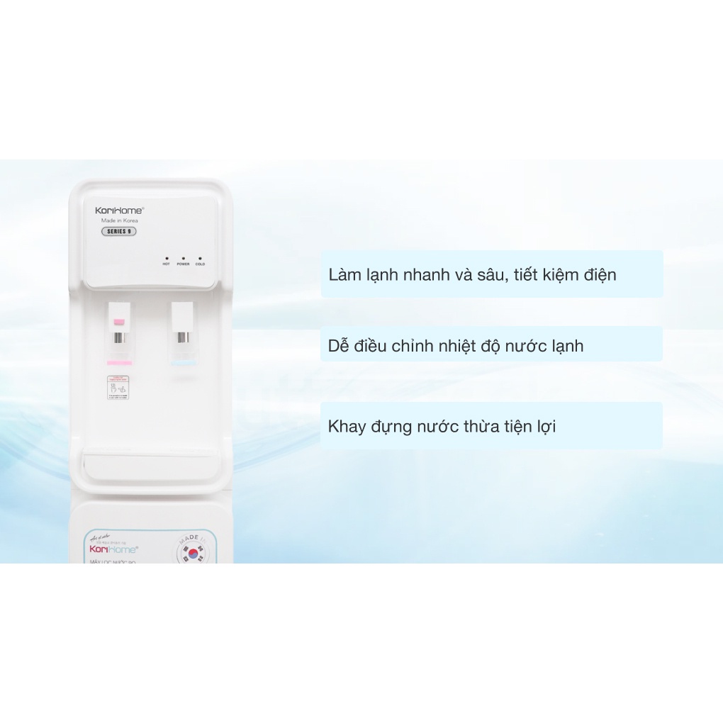 Máy lọc nước tích hợp nóng lạnh Korihome WPK-903