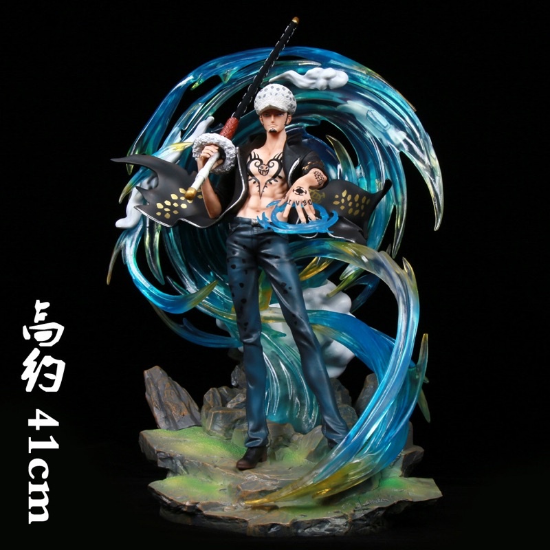 Mô Hình Nhân Vật Law Băng Hải Tặc Heart Cao 41CM Có Đèn Led, Figure Law - Mô Hình One Piece