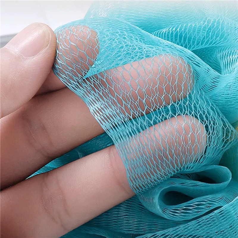 Mềm Bông Tắm nylon Dạng Lưới Tẩy Tế Bào Chết Làm Sạch Cơ Thể