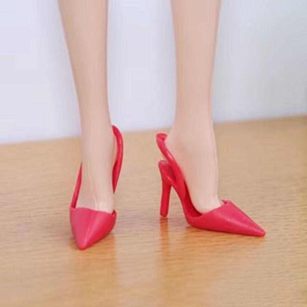Susans Giày Bốt Nhựa 2.2cm Dài 30cm Tỉ Lệ 1 / 6 Cho Búp Bê Barbie