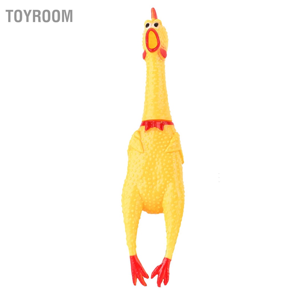 ToyRoom Gà La hét Đồ chơi cho chó Màu vàng Giảm căng thẳng Vui nhộn An toàn gà kêu người lớn Trẻ em