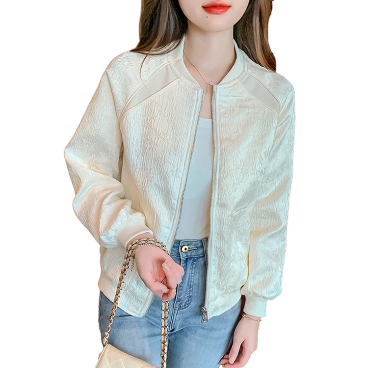 Mới Áo Khoác Bóng Chày Tay Dài Phong Cách Trung Hoa Thời Trang Xuân Thu 2023 Cho Nữ