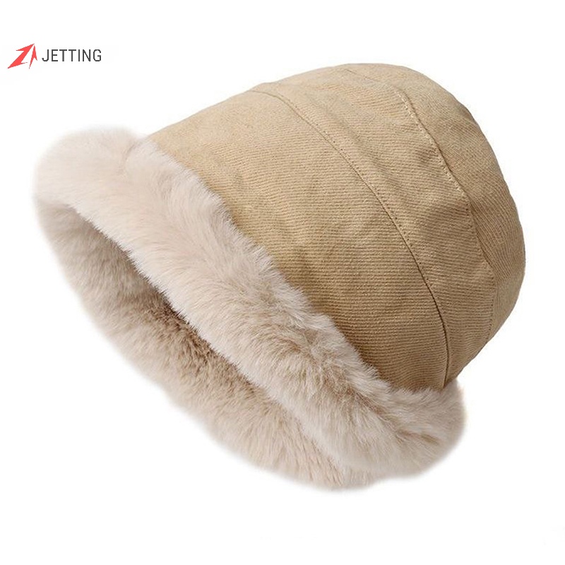 Mũ bucket Lông Xù Mềm Mại Ấm Áp Thời Trang Thu Đông 2023 Cho Nữ