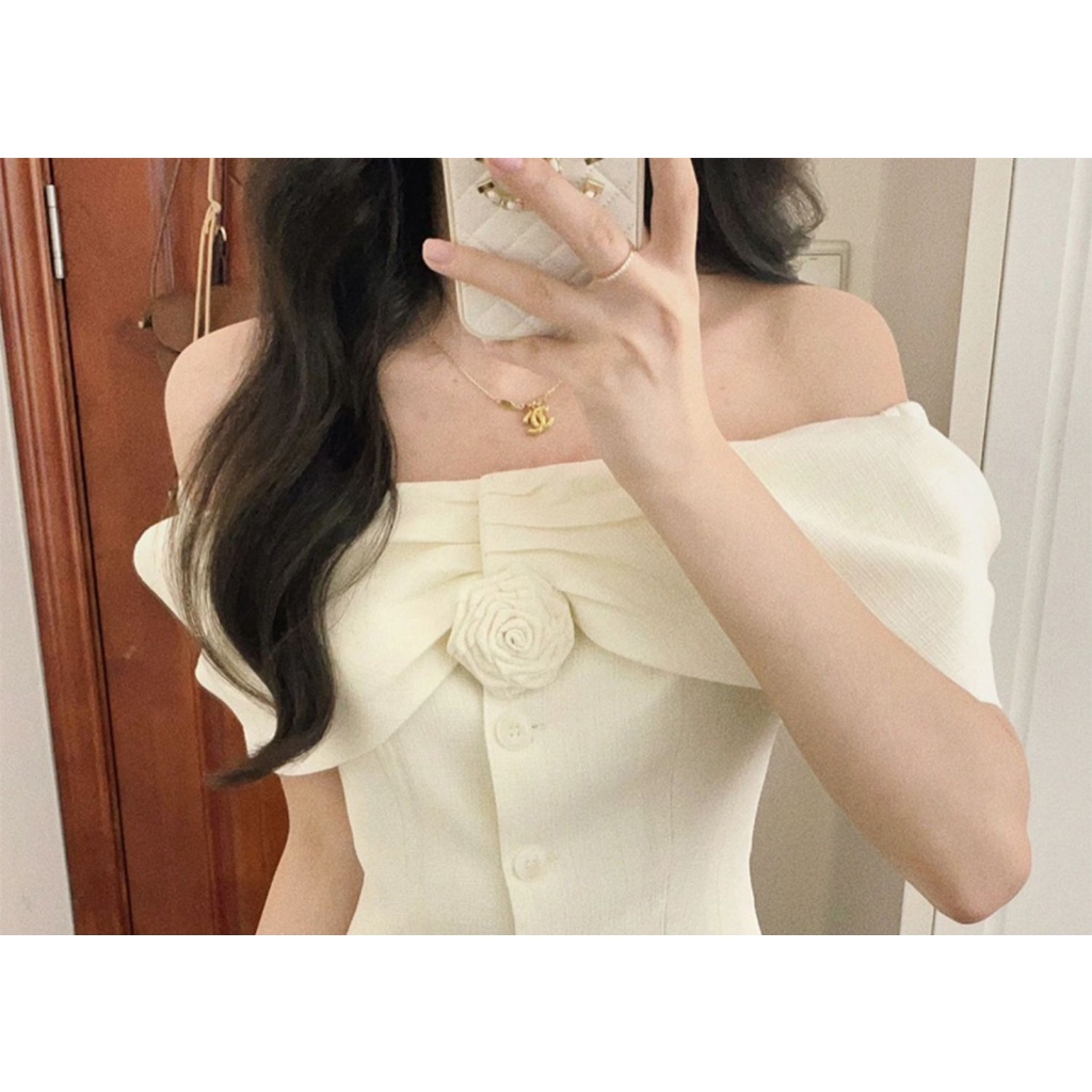 Bộ Áo Màu Trơn + Quần Short Thời Trang Mùa Hè 2023 Cho Nữ
