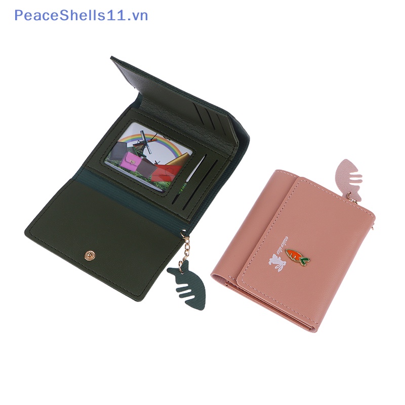 Ví Da pu Cầm Tay Gấp Gọn Thời Trang Cho Nữ