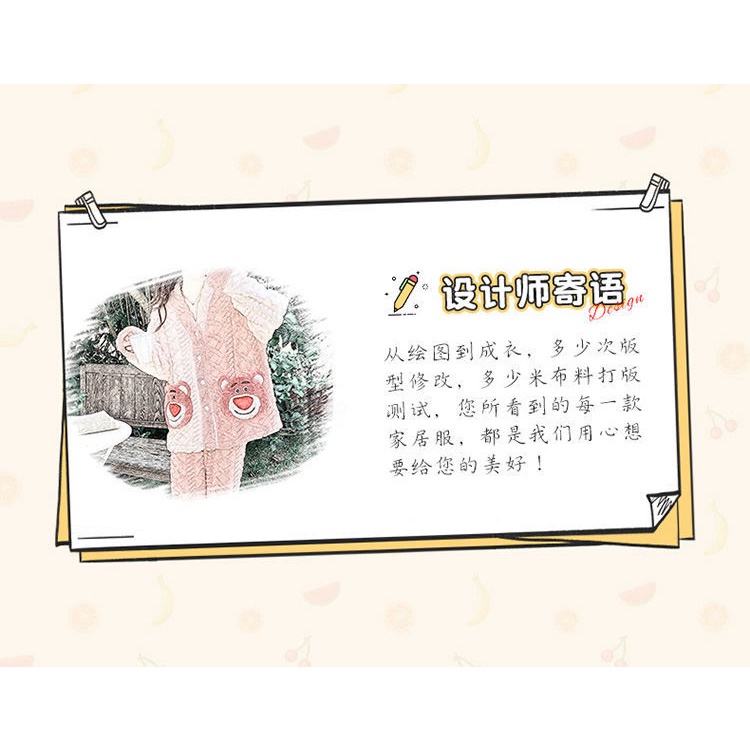 Disney Bộ Đồ Ngủ Lông Cừu San Hô Dày Dặn In Hoạt Hình Toy Story Dễ Thương Thời Trang Mùa Đông Cho Nữ