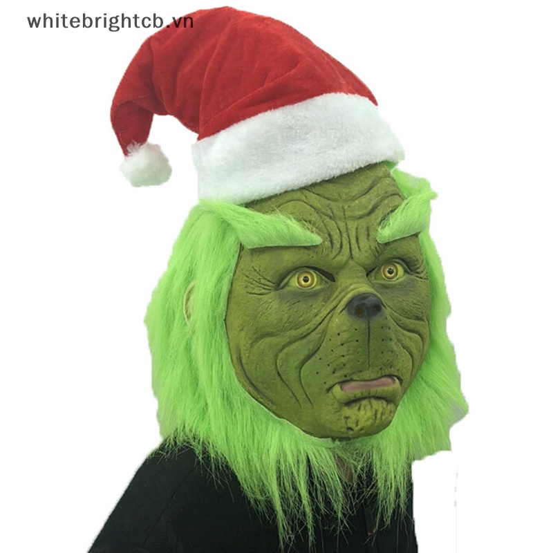 Mặt Nạ grinch Hóa Trang Giáng Sinh 2023