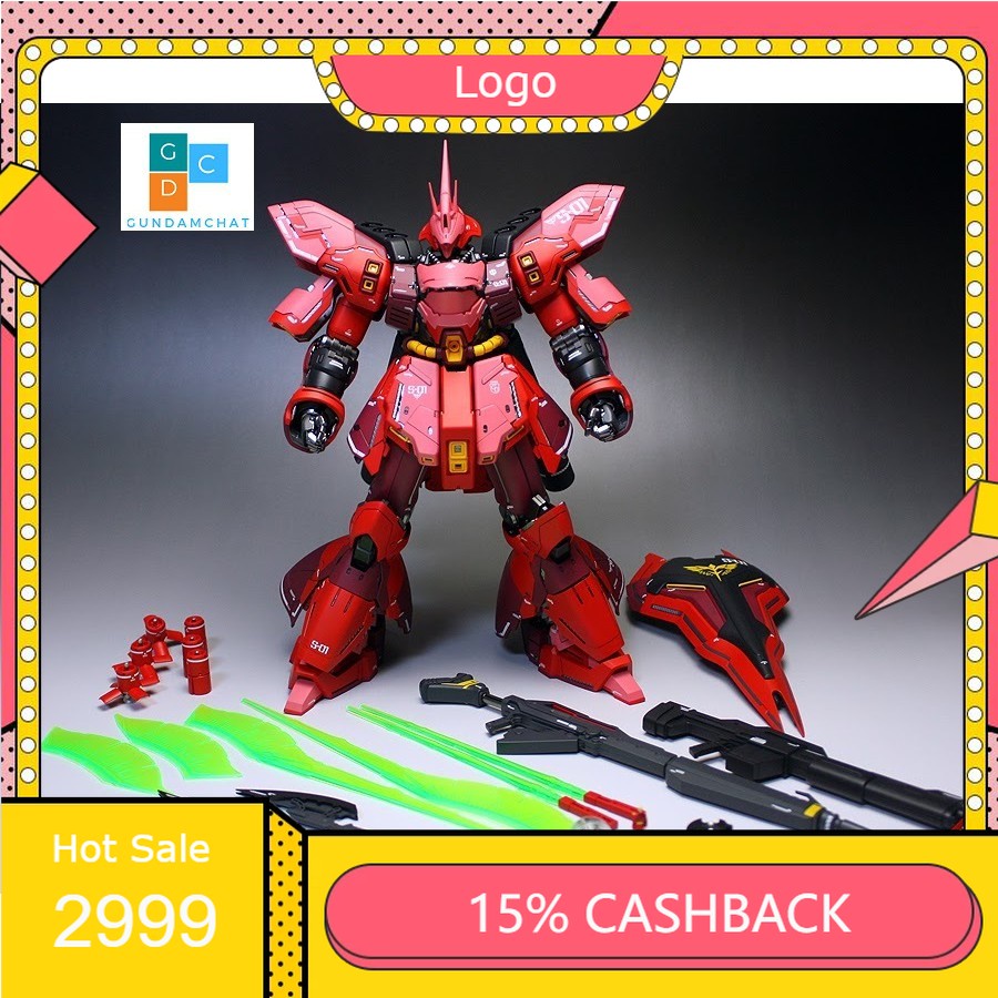 Mô hình Gundam MG MSN 04 Sazabi Ver.Ka bandai 4573102554574