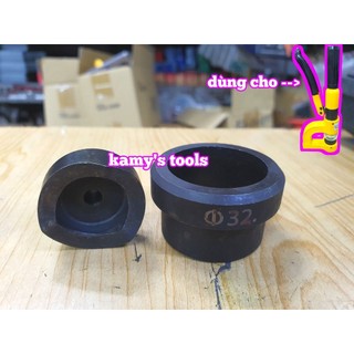 Khuôn đột lỗ tôn tròn 16mm 18mm 20mm 22mm 25mm 28mm 32mm dùng cho syd-25 syd-32