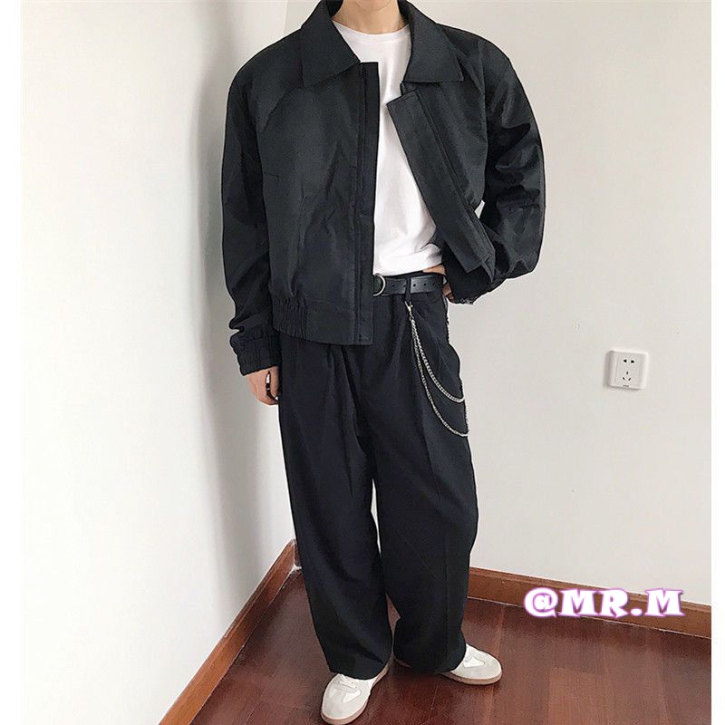 Áo Khoác bomber Phong Cách vintage Sang Trọng Cho Nam