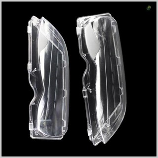 Một cặp đèn pha trong suốt nắp đèn pha ống kính ống kính đèn pha trước ống kính thay thế cho xe bmw e46 3-series 4 cửa 02-05