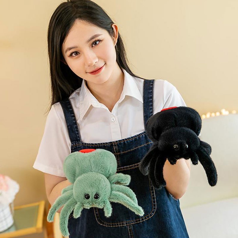 Thú Nhồi Bông Hình Nhện Hoạt Hình Vui Nhộn