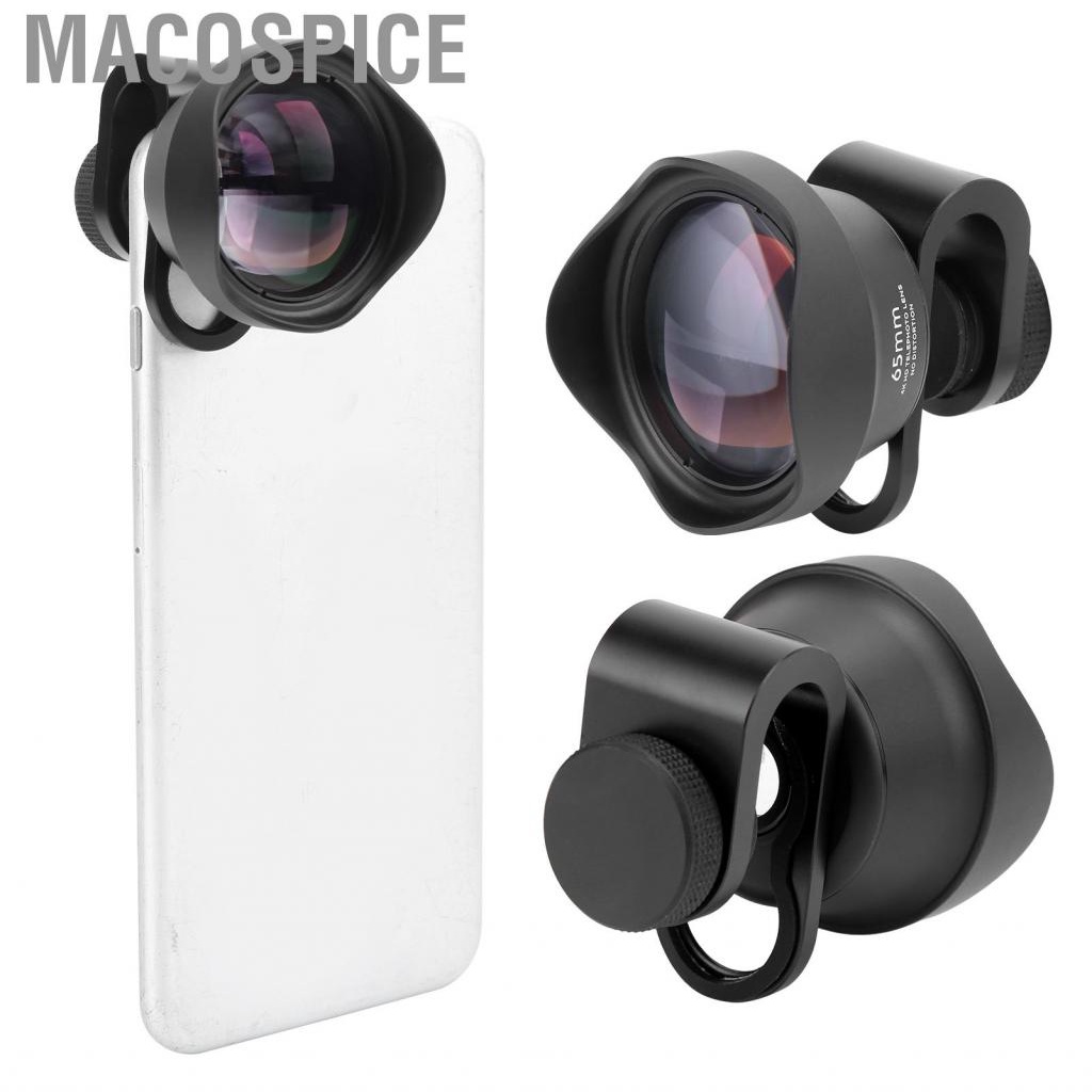 Macospice 65mm HD Mobile Phone External TelepFODo Portrait Lens For Phones/IOS FOD