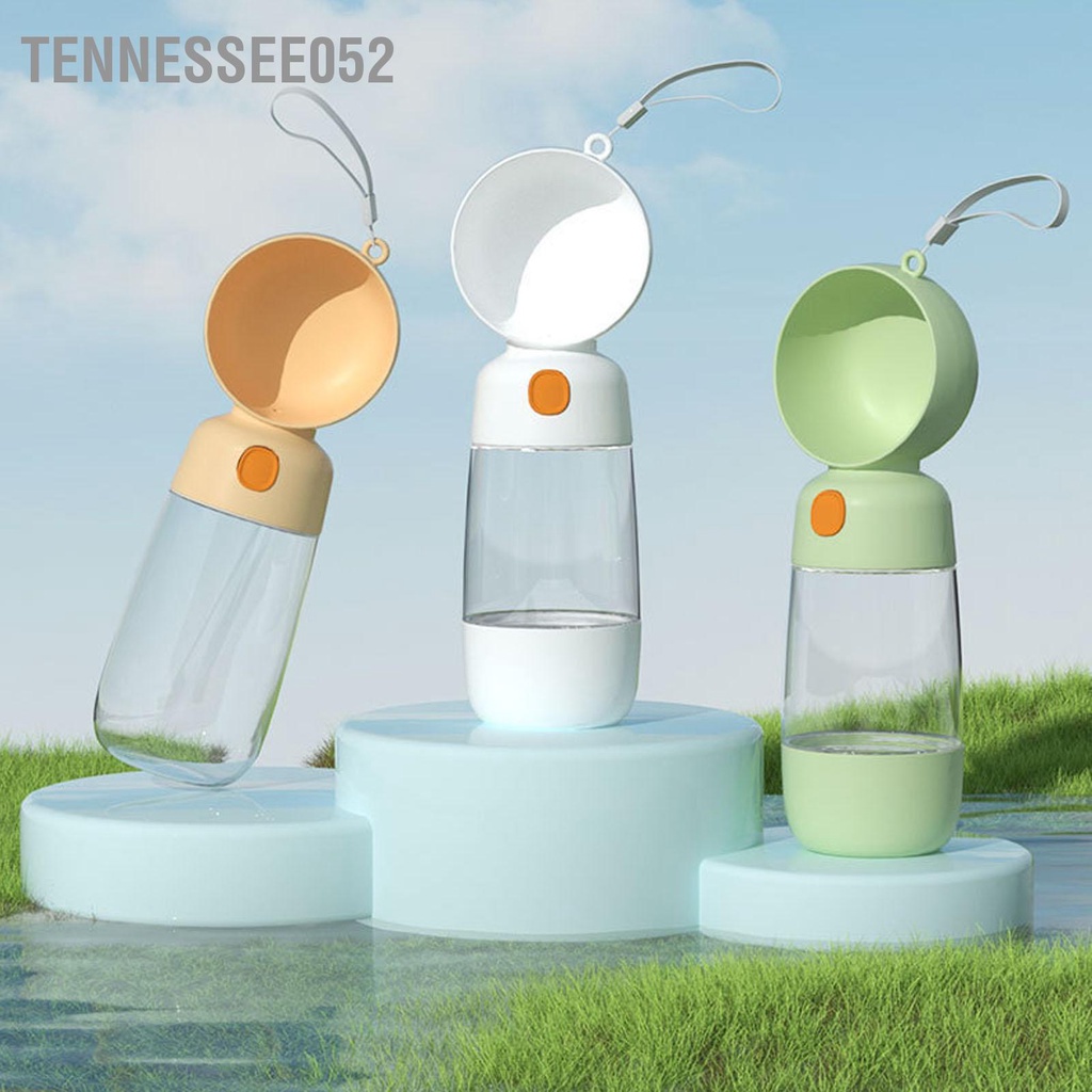 Tennessee052 Bình đựng nước cho thú cưng Chống rò rỉ chó di động chuyến đi ngắn ngoài trời