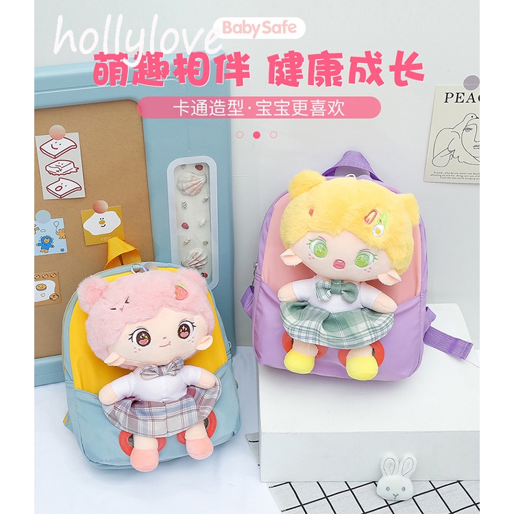 Hollylove Balo Cho Bé balo cho bé mầm non 1-6 Tuổi 2023 NEW DSJ2392UFG 38Z230922