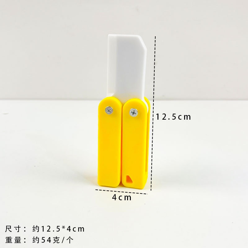 Yb3 Đồ Chơi Mô Hình Dao Bướm Dao Chuối 3d Giảm Căng Thẳng Làm Quà Tặng Cho Bé Gái by3