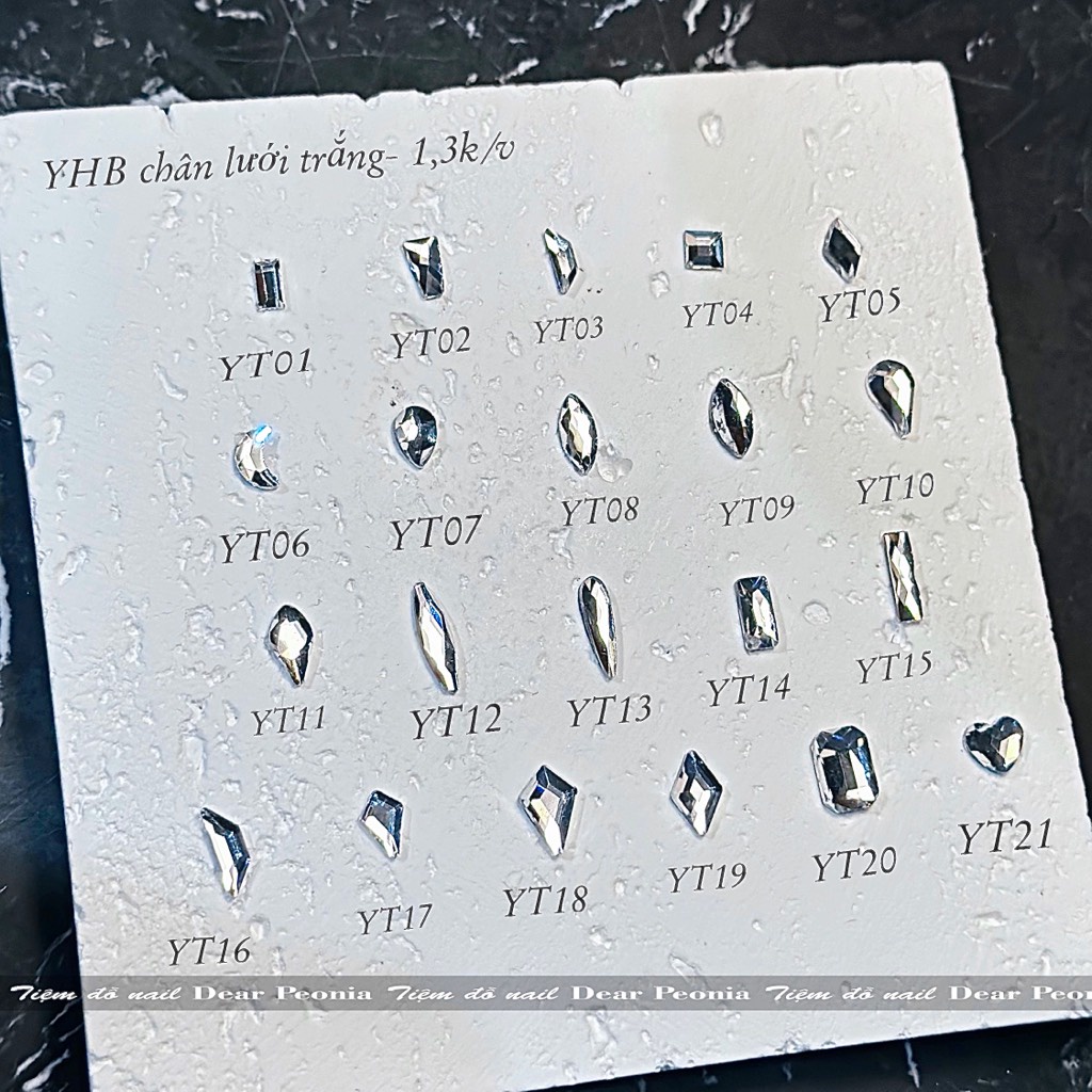 YHB trắng chân lưới lẻ viên