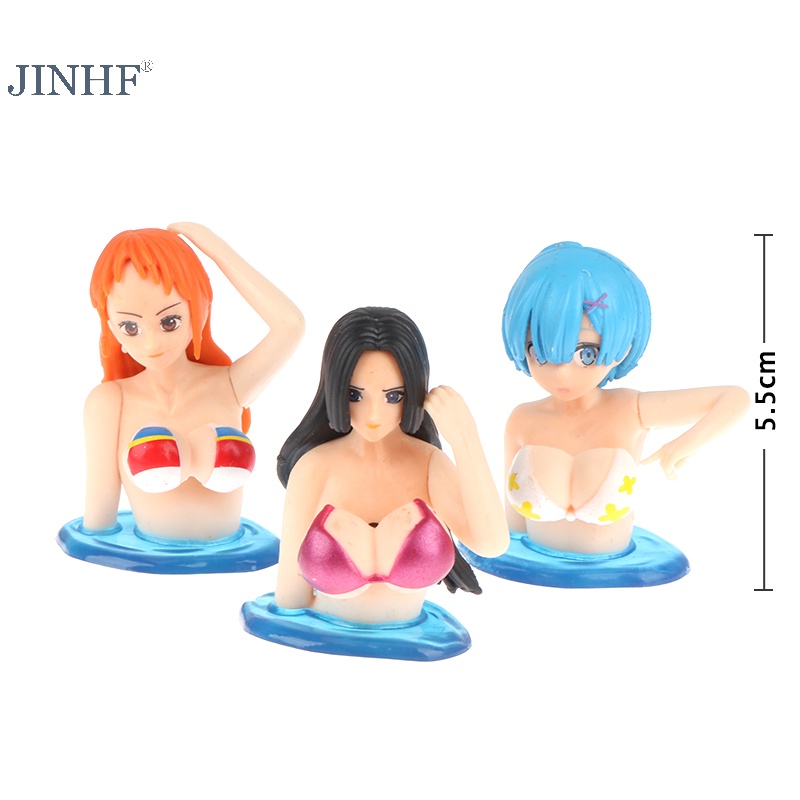 Jinf Đồ trang trí Búp Bê anime Lắc Ngực Trang Trí Nội Thất Xe Hơi Xe Máy Xe Đạp Làm Quà Tặng Bán Chạy