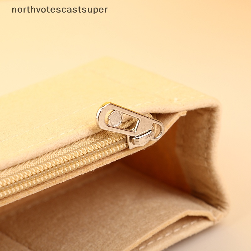 Northvotescastsuper Túi Nỉ mini Đựng Túi Xách Có Lớp Lót Bên Trong Tiện Dụng nvcs