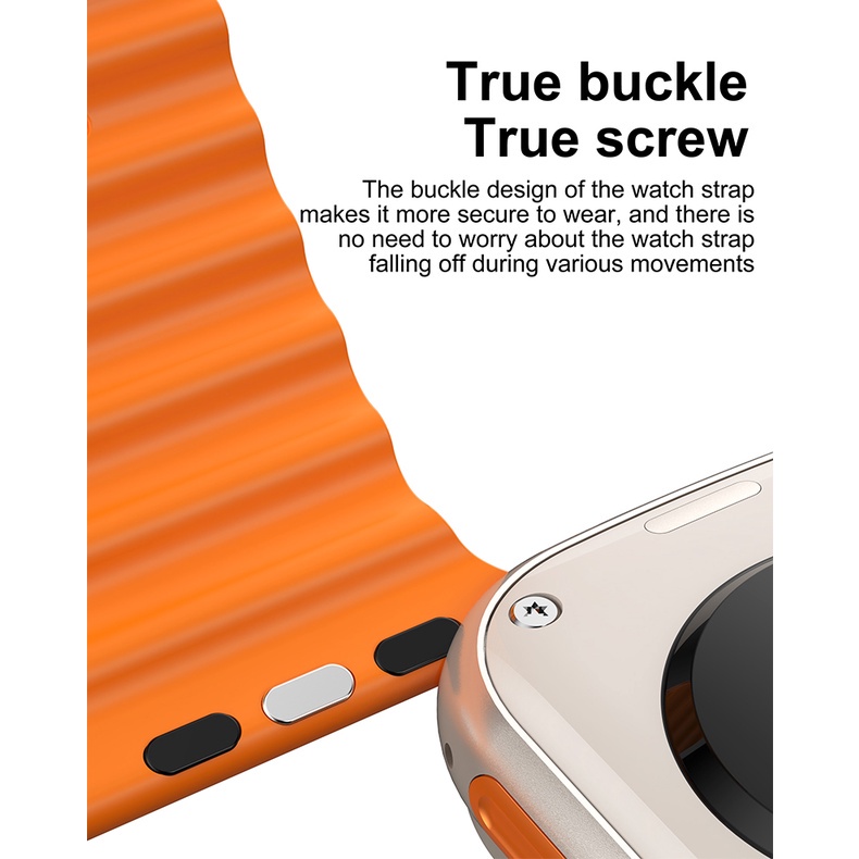 Mới Đồng Hồ Thông Minh ultra 9 10 Trong 1 i20 ultra max Màn Hình hd 49mm 2.3 inch Có Khóa Cài 9ksk