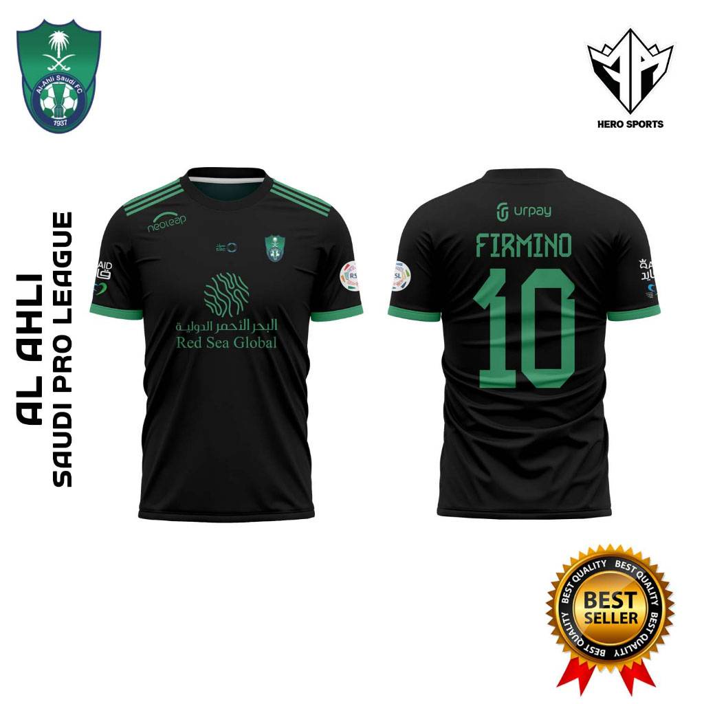 Áo Thun Thể Thao Ngắn Tay plus size fb 2023-2024 al-ahli sfc