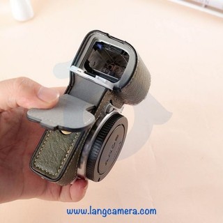 Bao Da  Halfcase Máy Ảnh Sony ZV-E10 Mẫu Mới