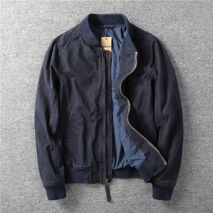 Áo Khoác bomber Họa Tiết Rằn Ri Phong Cách Âu Mỹ Cá Tính Cho Nam