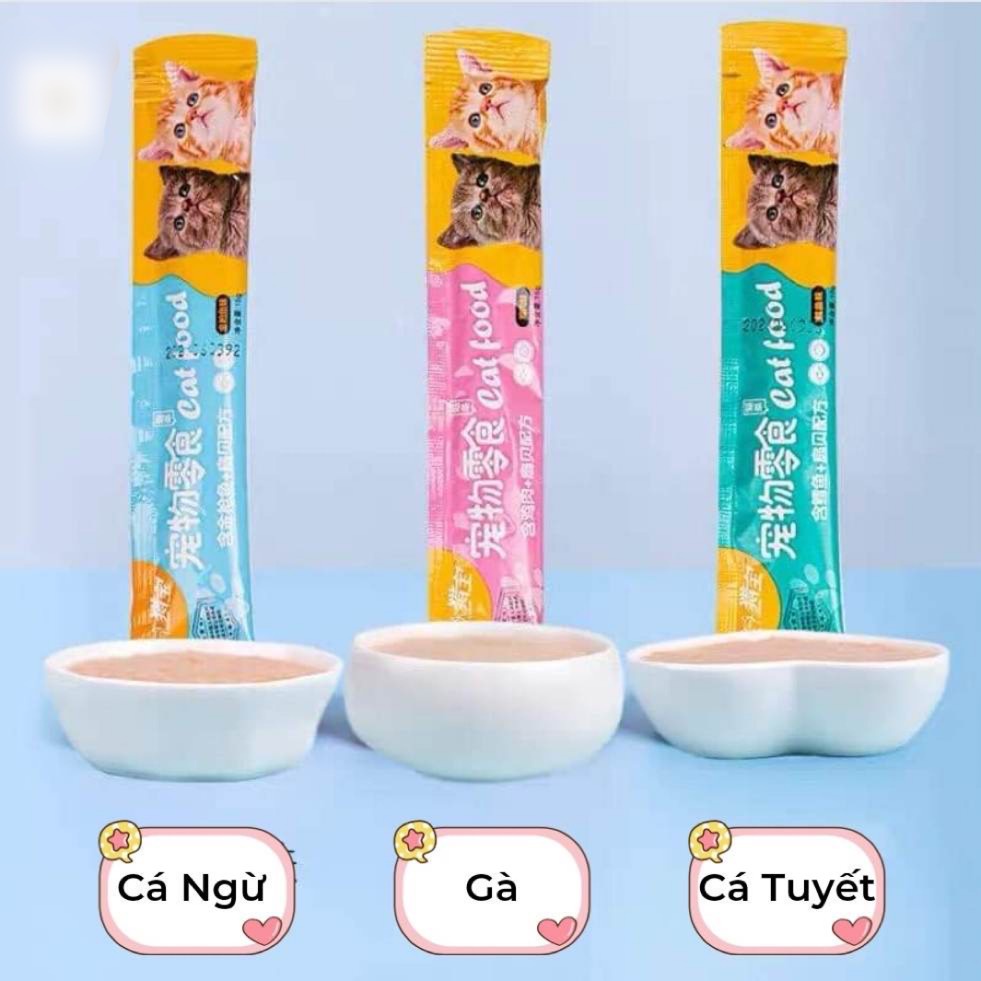 Súp thưởng CAT FOOD LIEBAO giá rẻ cho mèo 15g