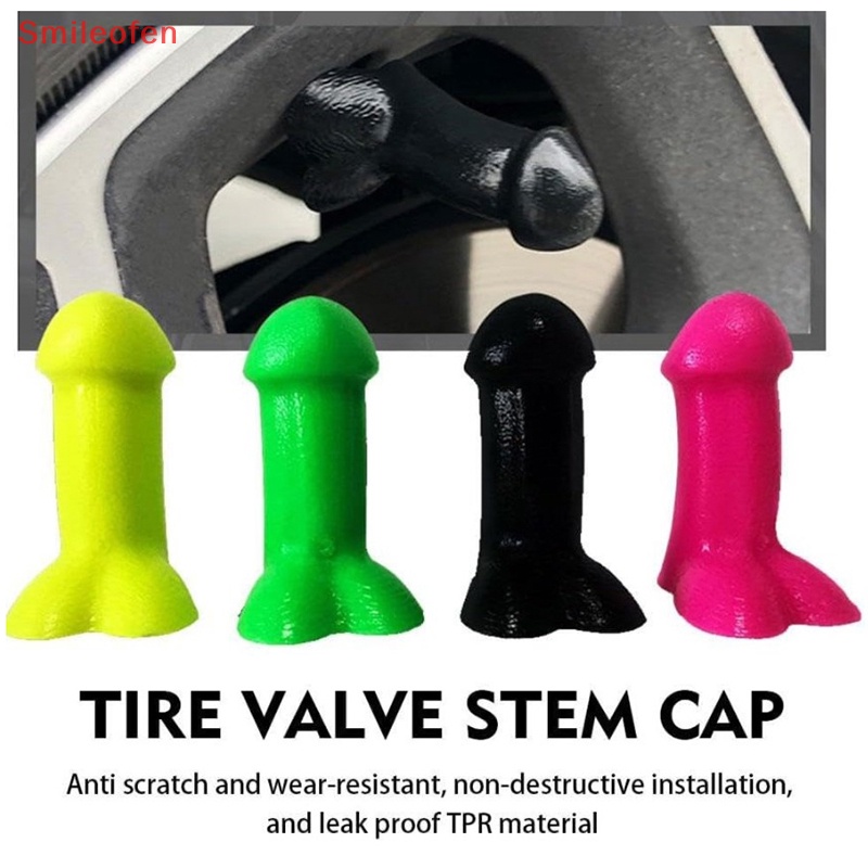 1 Nắp Van Bánh Xe Chống Bụi Cho Xe Hơi / Xe Máy / Xe Đạp Mới