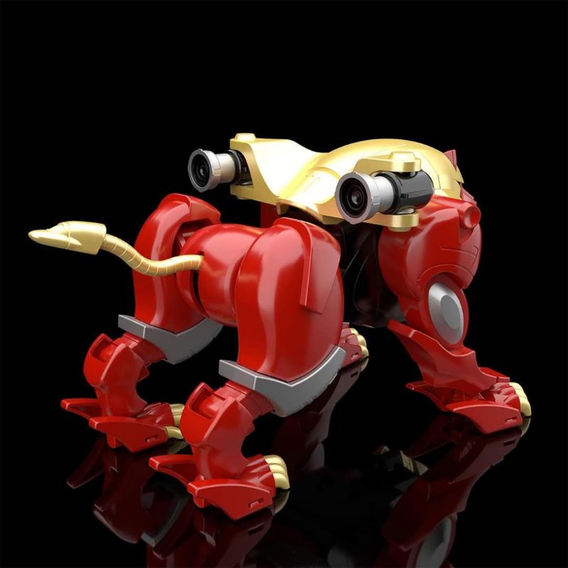 Mô hình đồ chơi siêu nhân gao Gaoranger SMP. Gao Biglion và Voi Xanh.