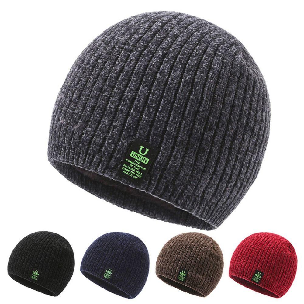 Future Mũ Beanie Dệt Kim Mềm Co Giãn Giữ Ấm Thoải Mái Thời Trang Mùa Đông Cho Nam