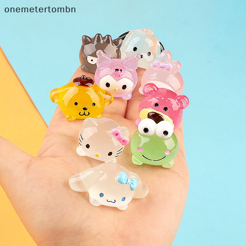 Bn Mới Mặt Dây Chuyền Hình Động Vật Ba Chiều Bằng Nhựa resin Phát Quang Thủ Công diy Trang Trí Ánh Sáng Ban Đêm n