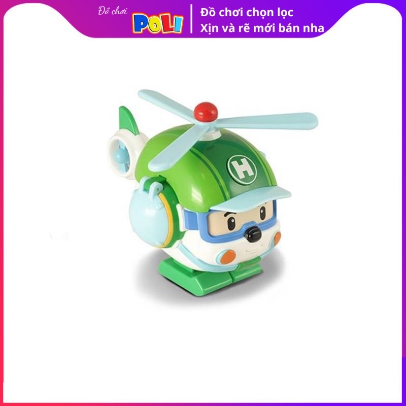 Xe Oto Đồ Chơi Helly Hợp Kim Chính Hãng Silverlit Hàn Quốc | Robocar Poli Và Những Người Bạn ở Thị Trấn Broom